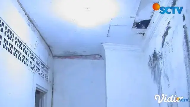 Kondisi Rumah Singgah Julia Perez. [Foto: YouTube SCTV]