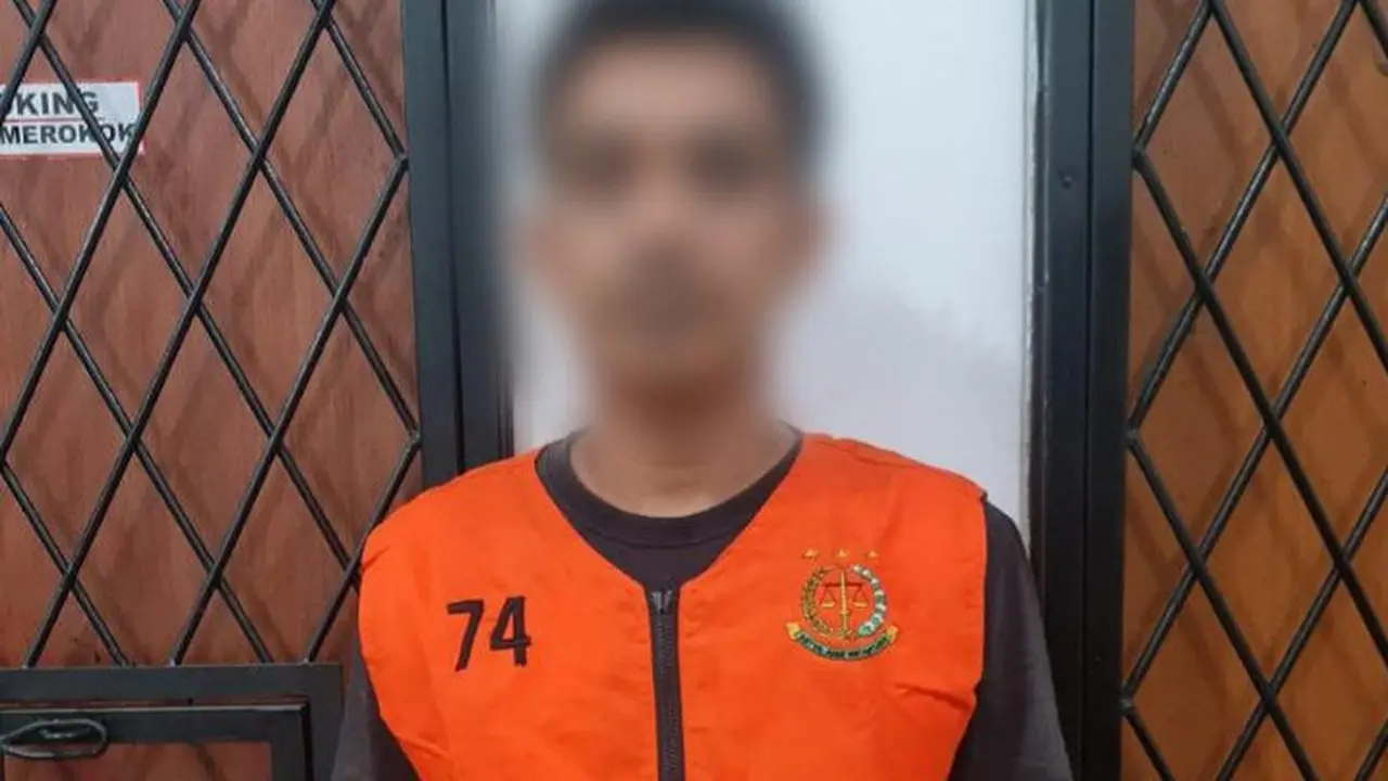 Sosok DPO Bagus Adi Pamungkas, terdakawa kepala desa di Lampung Selatan yang cabuli bawahanya sendiri. Foto : (Istimewa).