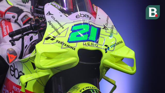 Foto: Detail Menakjubkan Livery Motor Pertamina Enduro VR46 untuk MotoGP2025