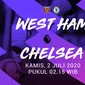 Premier League - West Ham United Vs Chelsea (Bola.com/Adreanus Titus)