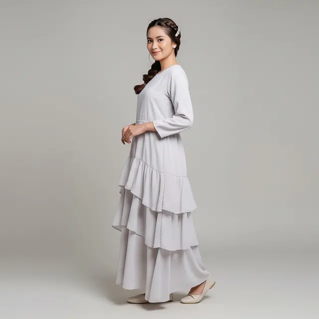 Dress Layer dengan Susunan Bertingkat
