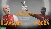 Road to Friends Arena Davy Klaassen Vs Paul Pogba (Bola.com/Adreanus Titus)
