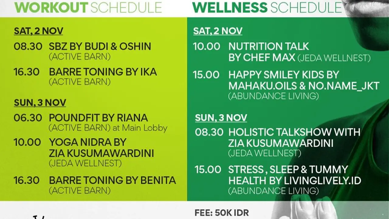 Weekend Workout Wellness
