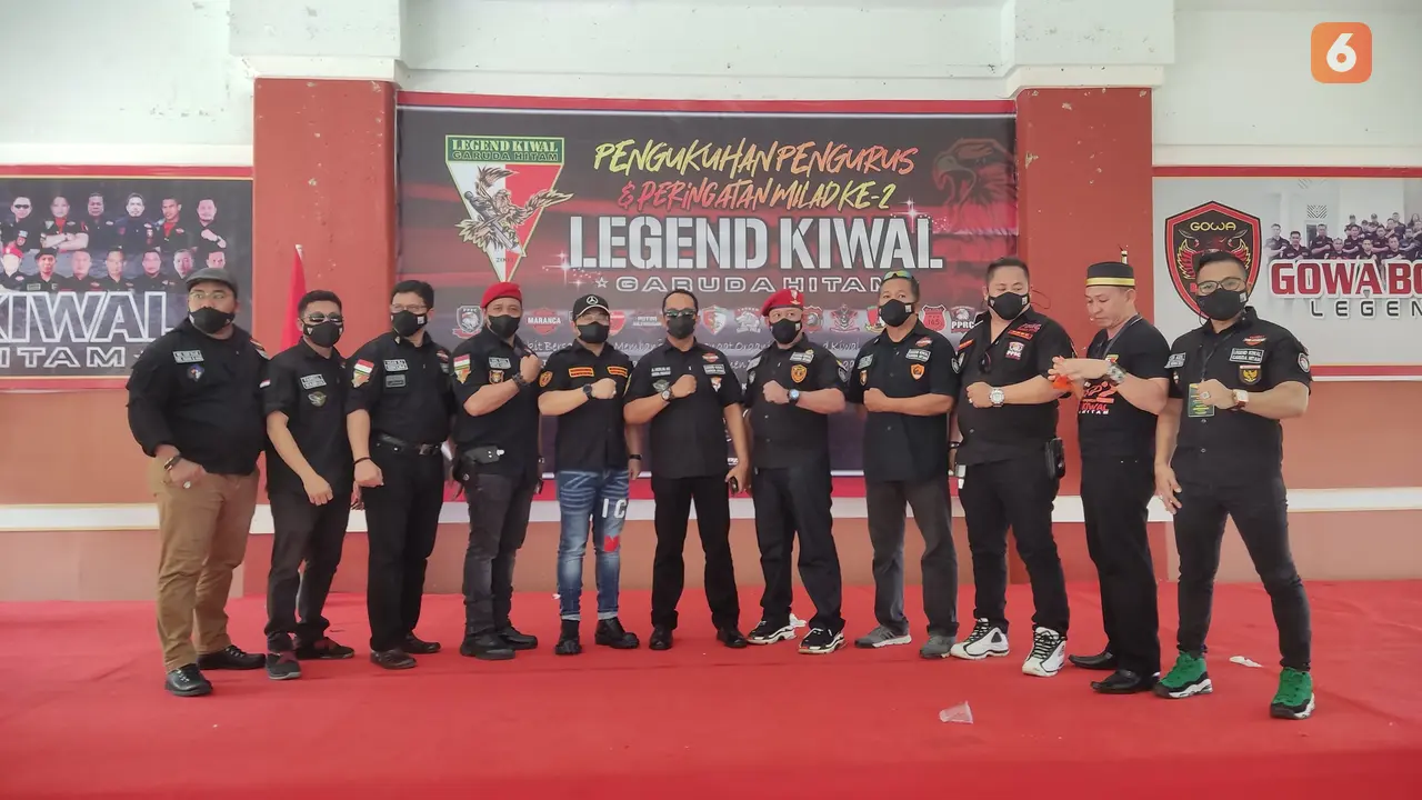 Penasehat dan Pengurus Legend Kiwal Garuda Hitam (Liputan6.com/Fauzan)