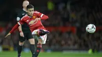 Gelandang Manchester United asal Brasil, Andreas Pereira. (AFP/Oli Scarff)