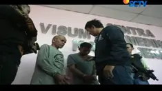 Polisi menangkap 3 tersangka pembuhan pasutri Husni Zarkasih dan Zakiyah di sebuah hotel di Purwodadi.