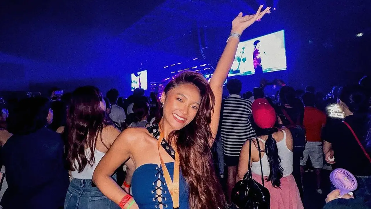 Marion Jola di Konser Bruno Mars