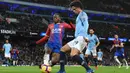 5. Aaron Wan-Bissaka - Pada Juni 2019 didatangkan dari Crystal Palace dengan harga 50 juta poundsterling. (AFP/Paul Ellis)