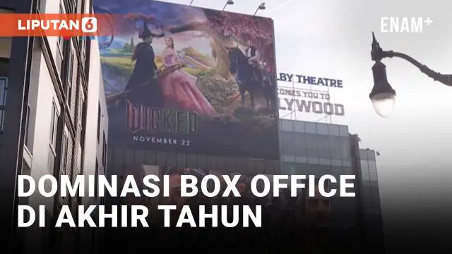 Pemasukan box office domestik AS diproyeksikan akan melampaui tahun lalu, meski masih belum mencapai level prapandemi. Menjelang akhir tahun, tiga film mendominasi bioskop, yaitu “Gladiator II”, “Wicked”, dan “Moana 2”. Sekuel, prekuel, d...
