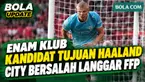 Masa depan Erling Haaland bersama Manchester City menjadi tanda tanya besar menyusul putusan bersalah dari komisi independen Premier League terkait pelanggaran regulasi finansial.
