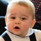 Prince George dinobatkan sebagai pemilik rambut terindah untuk anak-anak. 