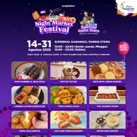 PergiKuliner Night Market kembali hadir di bulan Agustus ini./copyright istimewa
