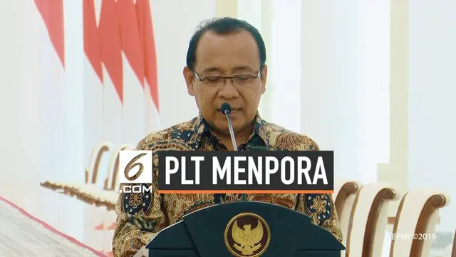 Menteri Ketenagakerjaan (Menaker) Hanif Dhakiri resmi ditunjuk sebagai pelaksana tugas (plt) Menpora menggantikan Imam Nahrawi. Kepastian itu diumumkan Menteri Sekretaris Negara Pratikno.