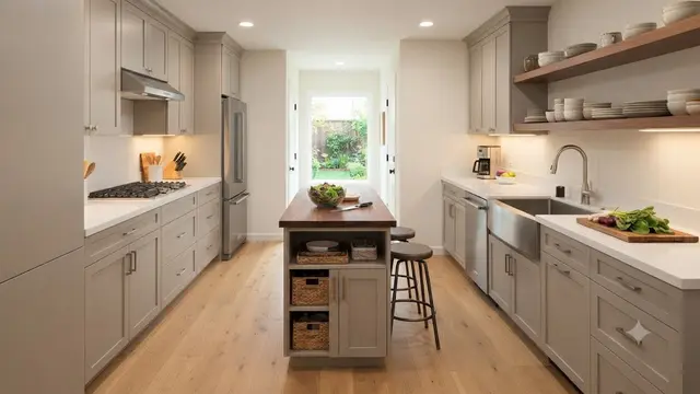 Model Dapur yang Cocok untuk Rumah Memanjang