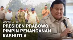 Prabowo Instruksikan Penanganan Karhutla di Kalimantan Dipercepat