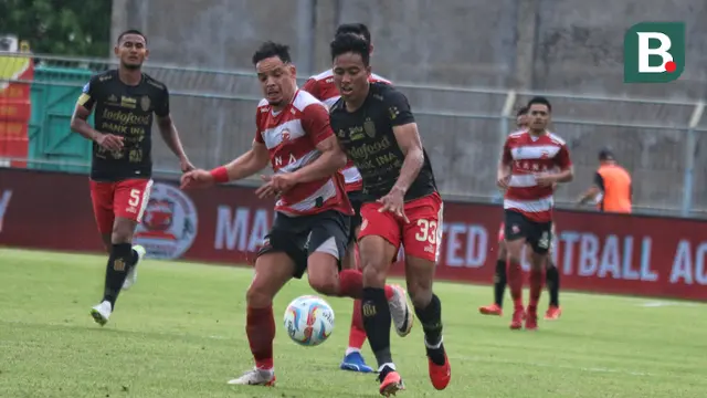 FOTO Madura United Vs Bali United