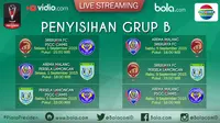 Penyisihan Grup B Piala Presiden (Bola.com/Samsul Hadi)