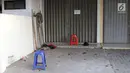 Pemandangan pertokoan yang tutup usai kerusuhan di Mako Brimob Kelapa Dua, Depok, Jawa Barat, Rabu (9/5). Korban meninggal dilaporkan terdiri dari lima anggota polisi dan seorang napi teroris. (Liputan6.com/Immanuel Antonius)