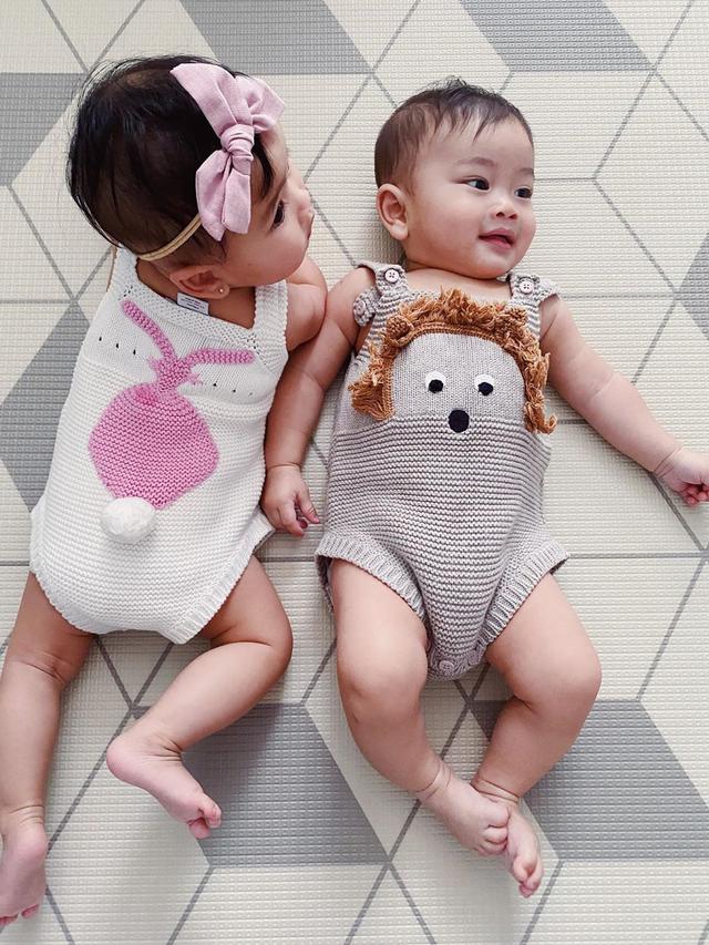 Genap 8 Bulan, Ini 6 Potret Zayn Zunaira Anak Syahnaz Sadiqah yang Bikin Gemas