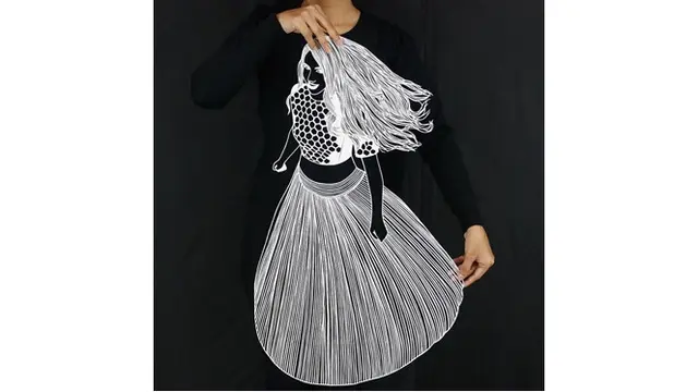 7 Papercut Karya Pria Ini Miliki Ukuran Tak Biasa