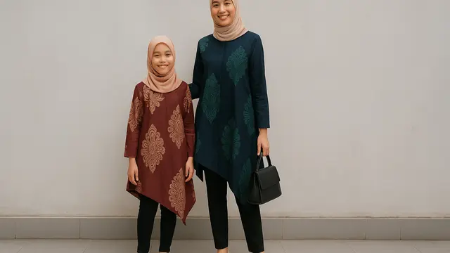 Tunik Batik Asimetris (Foto: ChatGPT)