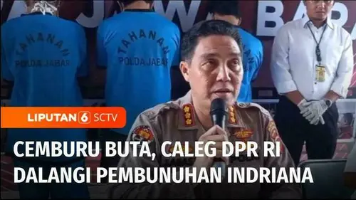 VIDEO: Motif Pembunuhan Indriana Dewi Eka Terungkap, Kecemburuan Caleg DPR RI Jadi Dalangnya