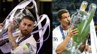 Kesuksesan Real Madrid meraih berbagai trofi juara di tiga musim terakhir ini tentunya tak lepas dari kontribusi Sergio Ramos dan Ronaldo.