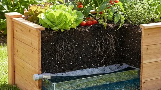 Kebun Sayur Rumah dengan Sistem Siram Otomatis