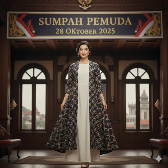 7 Model Dress Batik Simpel dan Elegan untuk Peringati Sumpah Pemuda 28 Oktober 2025, Tampil Anggun dengan Sentuhan Nasionalisme