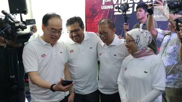 Uji coba 5G Telkomsel di Batam. Liputan6.com/Agustinus Mario Damar