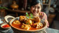 resep semur ayam kuah ©Ilustrasi dibuat AI