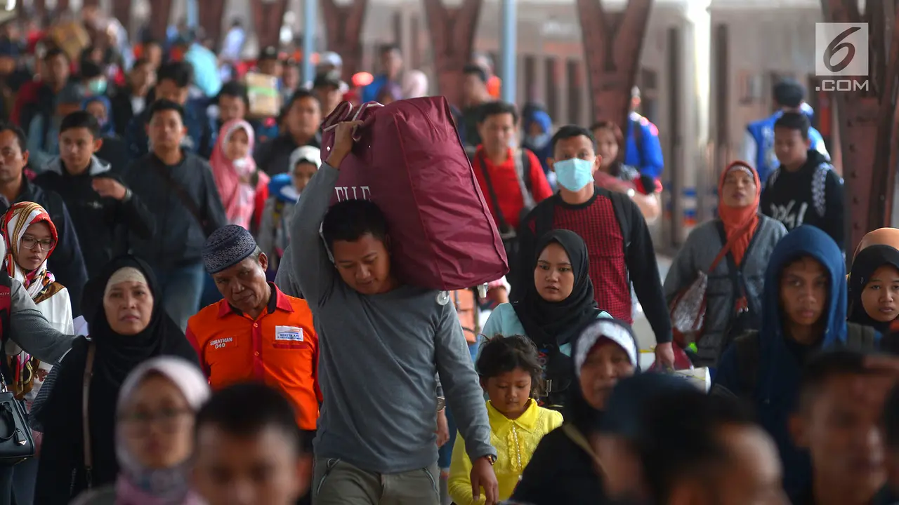 H+3 Lebaran, Tidak Ada Lonjakan Arus Balik di Stasiun Senen