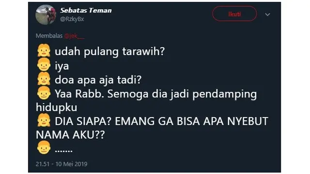 6 Drama Pasangan Kekasih Usai Pulang Tarawih Ini Bikin Tepuk Jidat