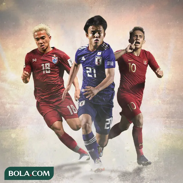 Pemain Asia dengan julukan Lionel Messi: Chanathip Songkrasin, Takefusa Kubo, Egy Maulana Vikri