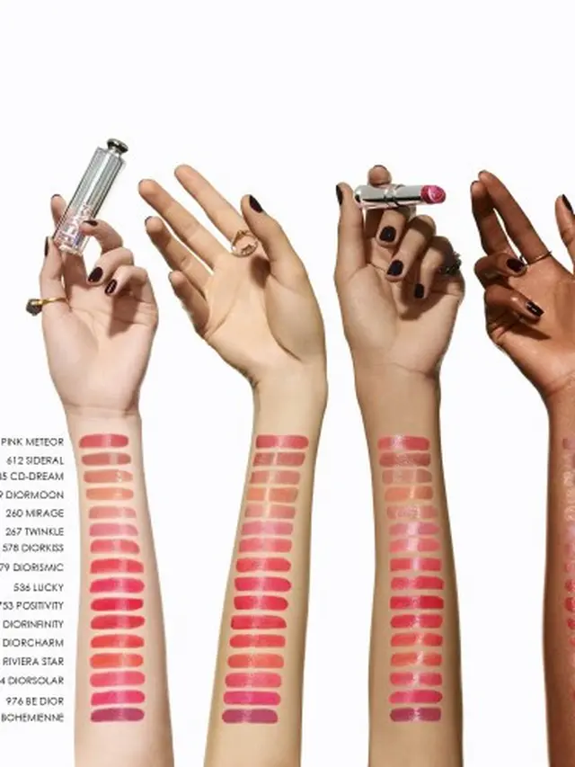 24 Pilihan Warna Menggoda dari Dior Addict Stellar Shine