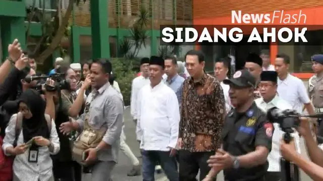 Gubernur nonaktif DKI Jakarta Basuki Tjahaja Purnama atau Ahok kembali minta maaf pada umat Muslim.
