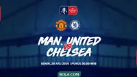 Piala FA - Manchester United Vs Chelsea (Bola.com/Adreanus Titus)