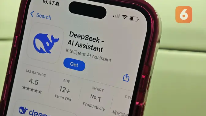 <p>DeepSeek. Liputan6.com/Iskandar</p>