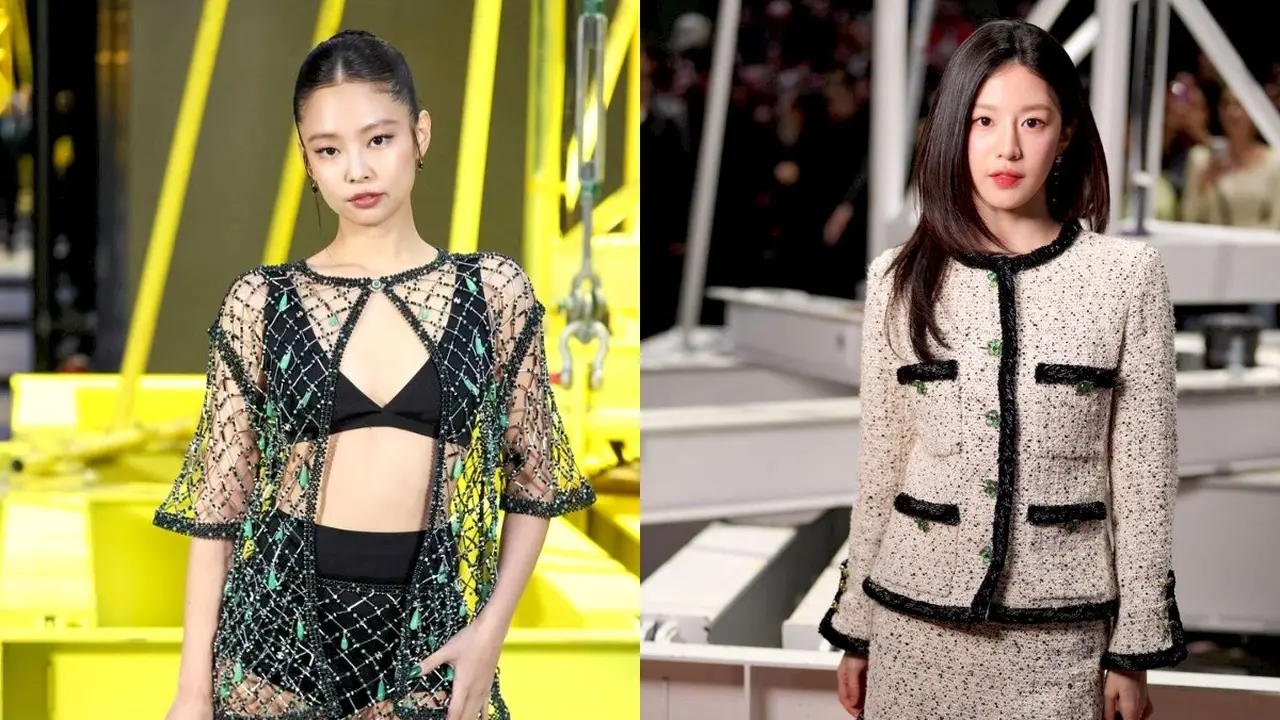 Adu Gaya Jennie BLACKPINK vs Go Younjung di Chanel Paris Fashion Week, Modern Bertemu Klasik