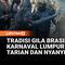 Ribuan warga dan turis merayakan Karnaval Bloco da Lama di Paraty, Brasil, dengan tradisi unik berlumur lumpur mangrove. Festival yang dimulai sejak 1986 ini menjadi simbol persatuan, budaya, dan daya tarik wisata yang mendunia.
