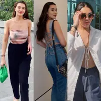 Lihat di sini beberapa potret OOTD nyentrik Aaliyah Massaid.