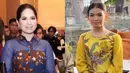 <p>Annisa Pohan dan Selvi Ananda Dibalut Batik Dress.</p>