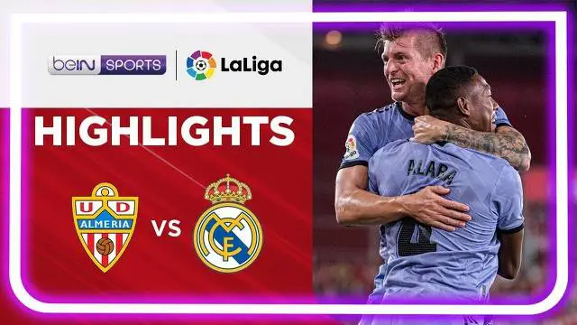 Berita video highlights laga pekan pertama Liga Spanyol (LaLiga) 2022/2023 antara Almeria melawan Real Madrid, di mana David Alaba mencetak gol kemenangan, Senin (15/8/2022) dinihari WIB.