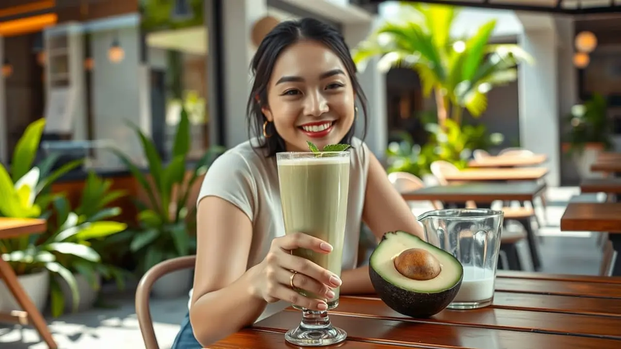 resep jus alpukat