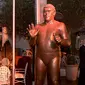 Patung Andre the Giant di after party premier dokumenter HBO Andre The Giant di Le Jardin, Los Angeles, California, 29 Maret 2018. (KEVIN WINTER / GETTY IMAGES NORTH AMERICA / AFP)