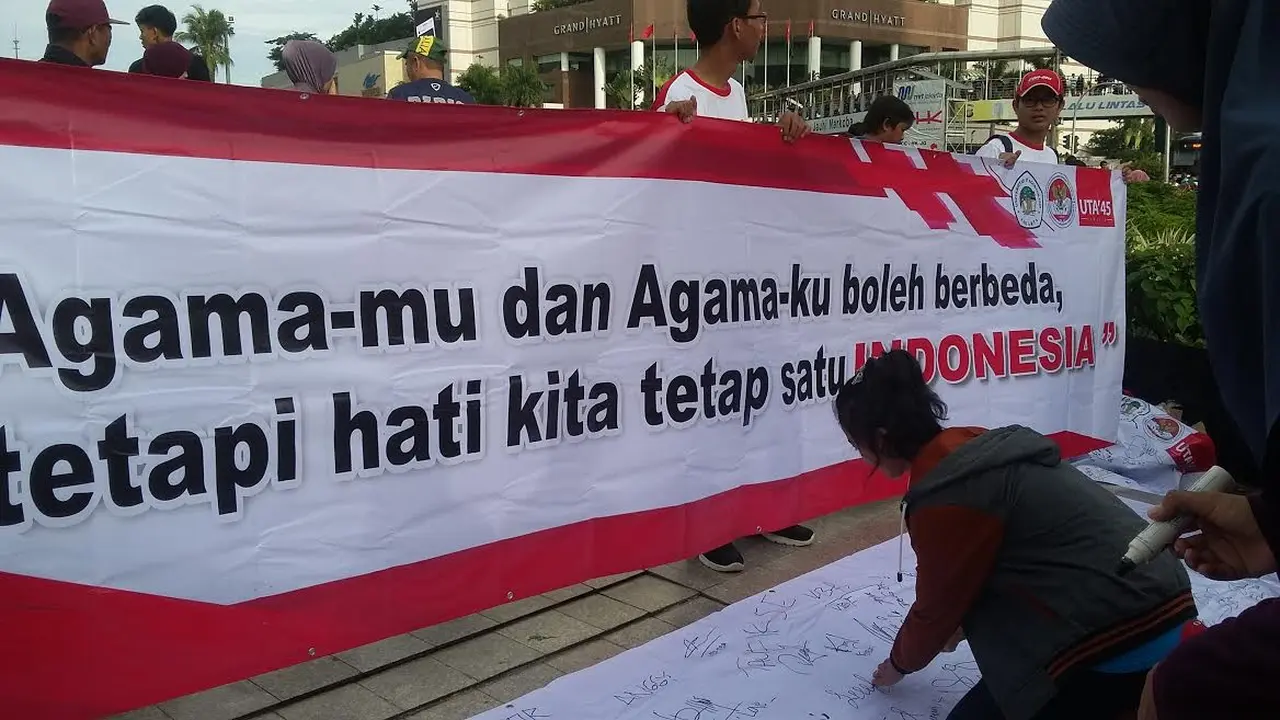 Kampanye Bhineka Tunggal Ika di CFD