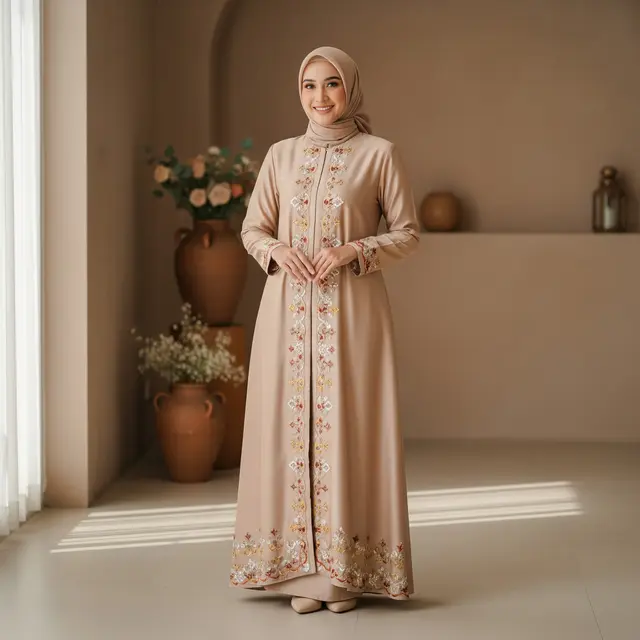 Inspirasi Busana Lebaran 2026 Warna Earth Tone Elegan