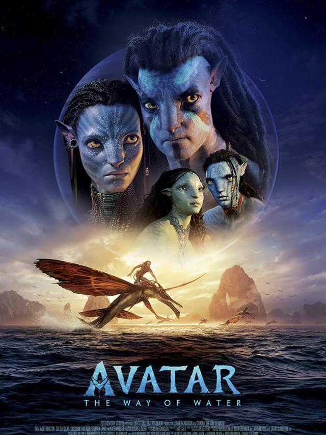 Poster film Avatar: The Way of Water. (Foto: Lightstorm Entertainment/ TSG Entertainment/ IMDb)