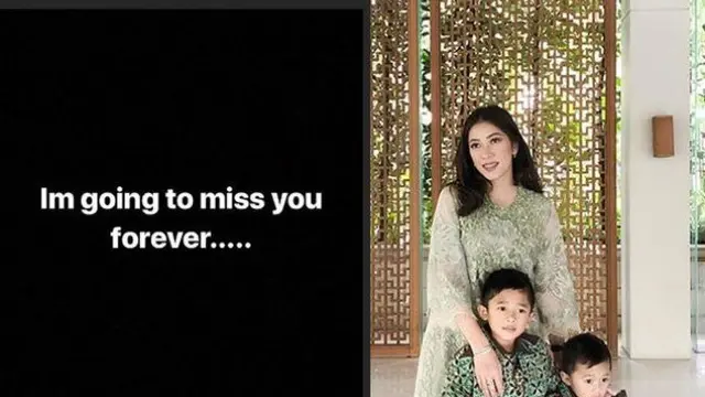 Aliya Rajasa menulikan ucapan selamat tinggal. (Foto: Instagram.com/Ruby_26)