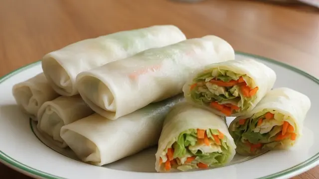Lumpia Sayur Kukus